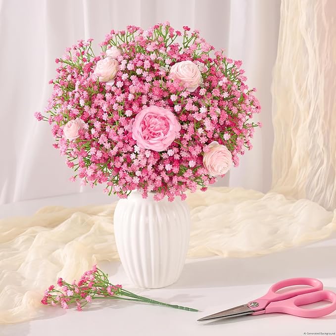 6Pcs Babys Breath Artificial Flowers - Image 7