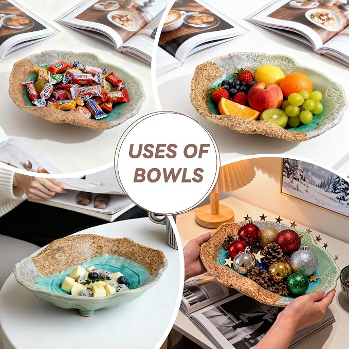 Fruit Bowl, Ceramic Christmas Bowl, Jewelry and Key Holder - Image 8