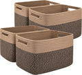 OIAHOMY 4 Pack Storage Basket, Closet Organizer by MasterofSpaceOptimization