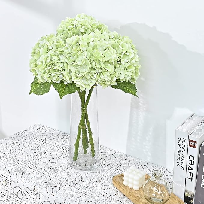 21" Real Touch Hydrangea Artificial Flowers - Image 5