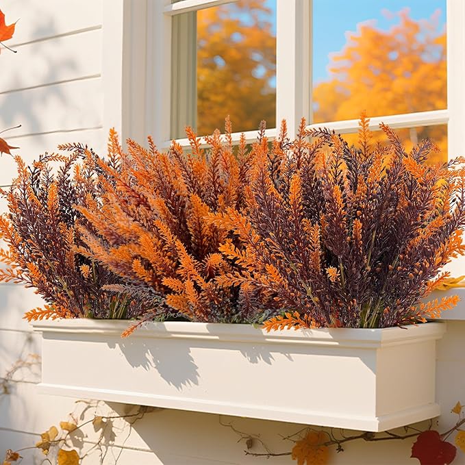 TURNMEON 10 Bundles Artificial Fall Flowers - Image 7