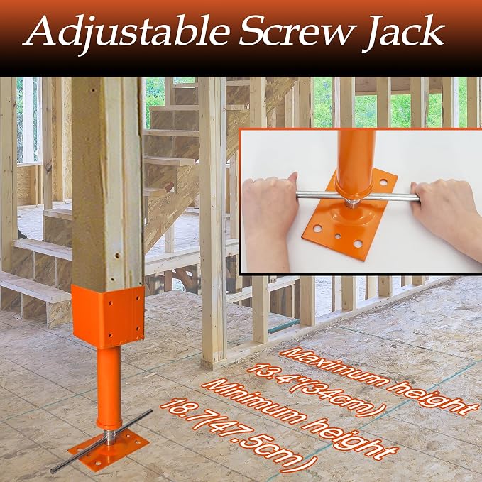 4x4 Screw Jacks, 14.5" - Image 4