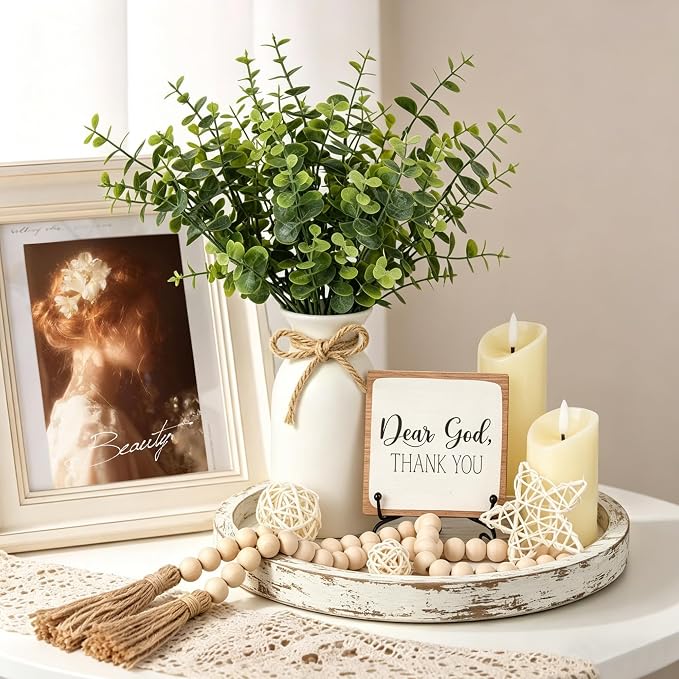 Rustic Modern Farmhouse Decor Set of 7 by ZENLIV
