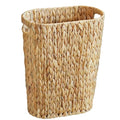 Coeusy Wicker Trash Can, Bathroom Trash Can, Water Hyacinth Wicker Waste Basket by WEAVECOMFORTINTOEVERYCORNER