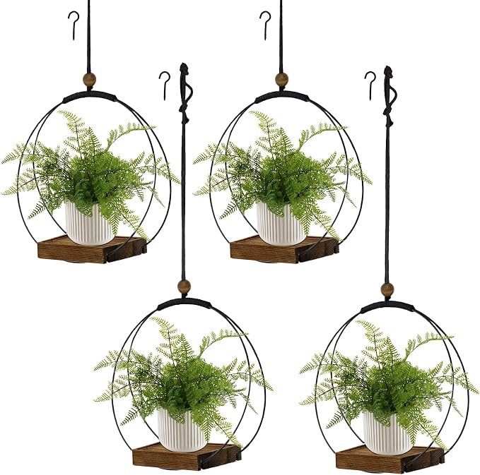 hismocal 4 Pack Hanging Planters by hismocal
