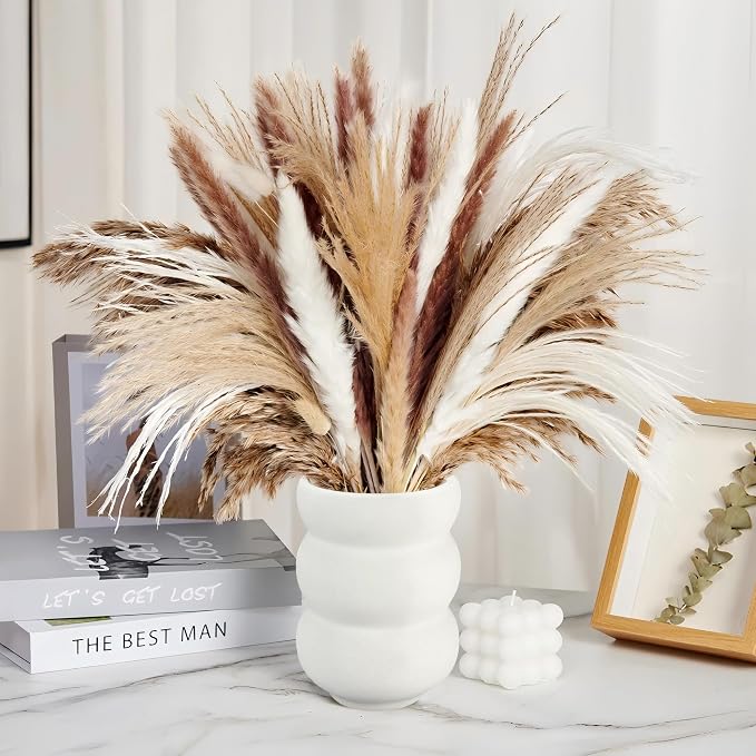 White Vases Set of 10, Small Ceramic Flower Vases Bulk Bud Vases - Image 4