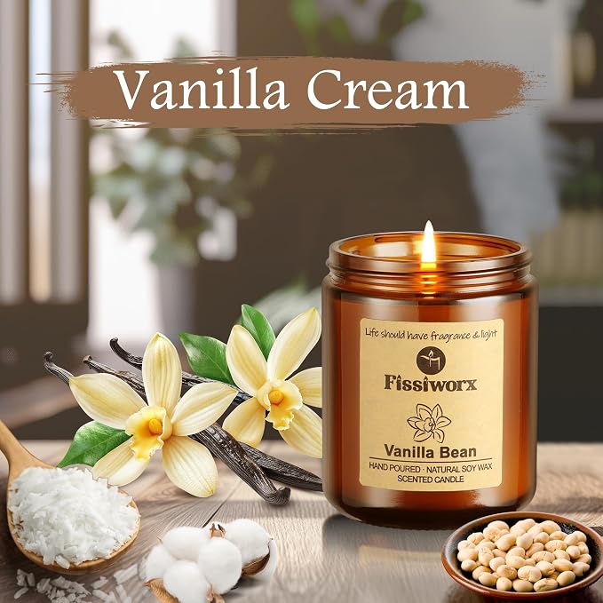 Scented Candle Set 4 Pack, Candle - Image 4