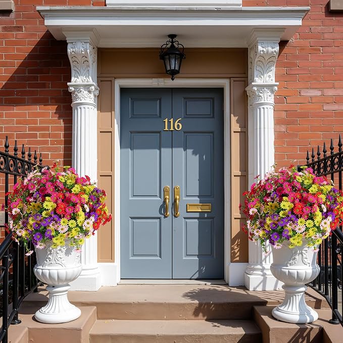 Alupssuc 30 Bundles Artificial Daisies Flowers Fake Silk Plant - Image 5