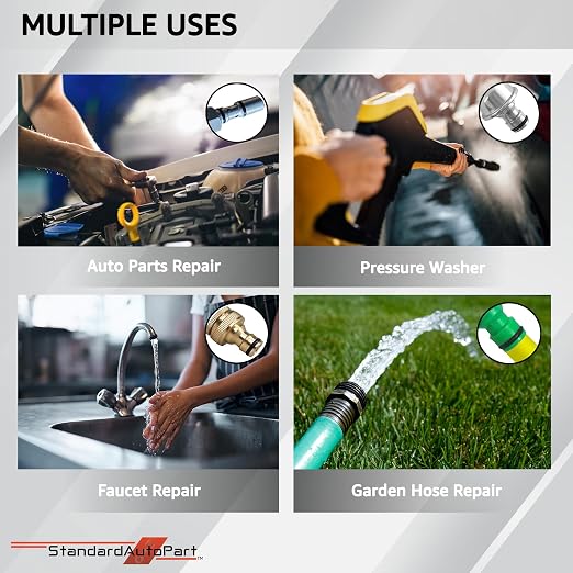 Silicone Universal Black O-Ring Sealing Gasket Washer Seal Assortment Set - Image 4