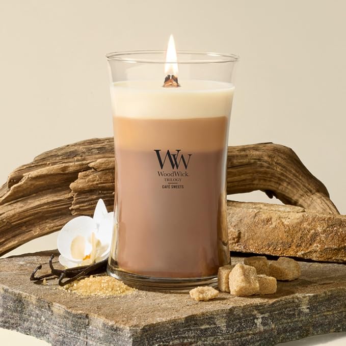 WoodWick Café Sweets Trilogy Holiday Candle Gifts - Image 2