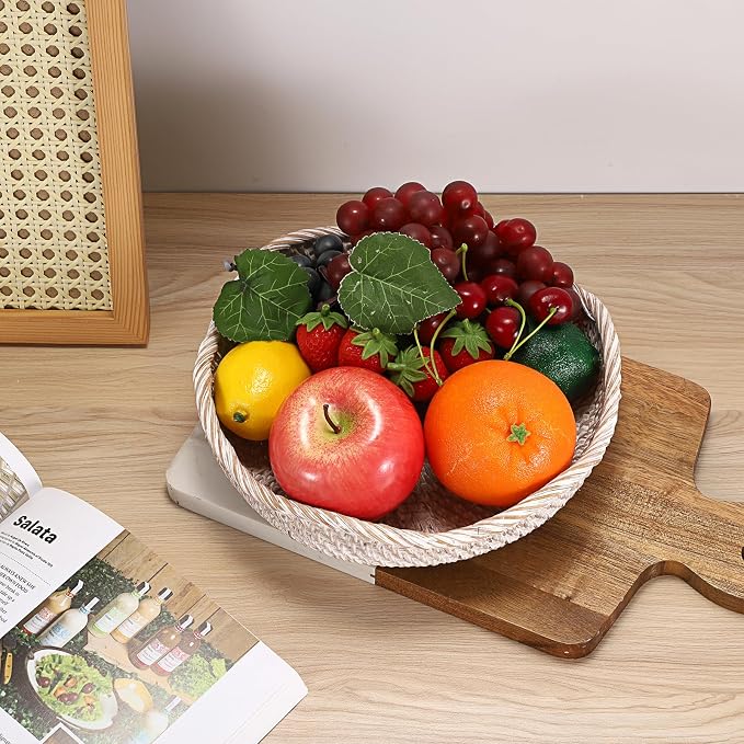Hipiwe 8.5" Rattan Key Bowl Basket - Image 4