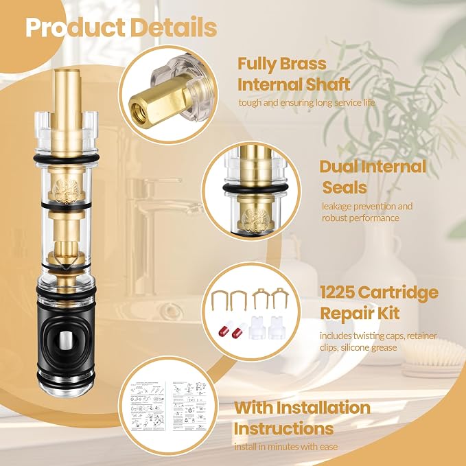 2 Pack 1225 Replacement Cartridge Compatible - Image 4