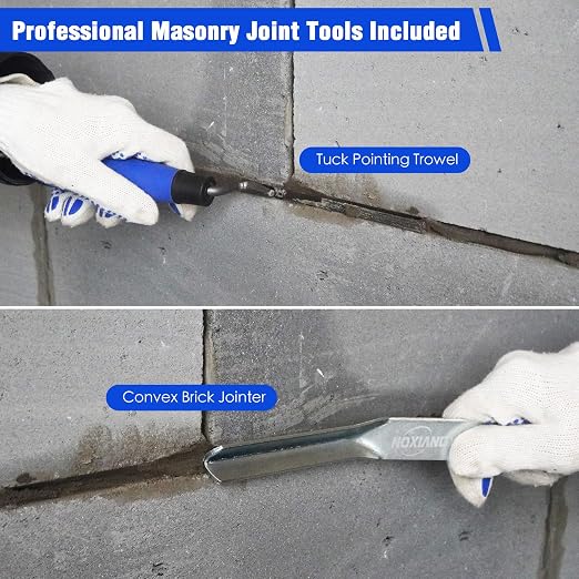 22PCS Tile Grout Masonry Mortar Bag and Brick Jointing Tool Kit | 20PCS 11"x22" - Image 6
