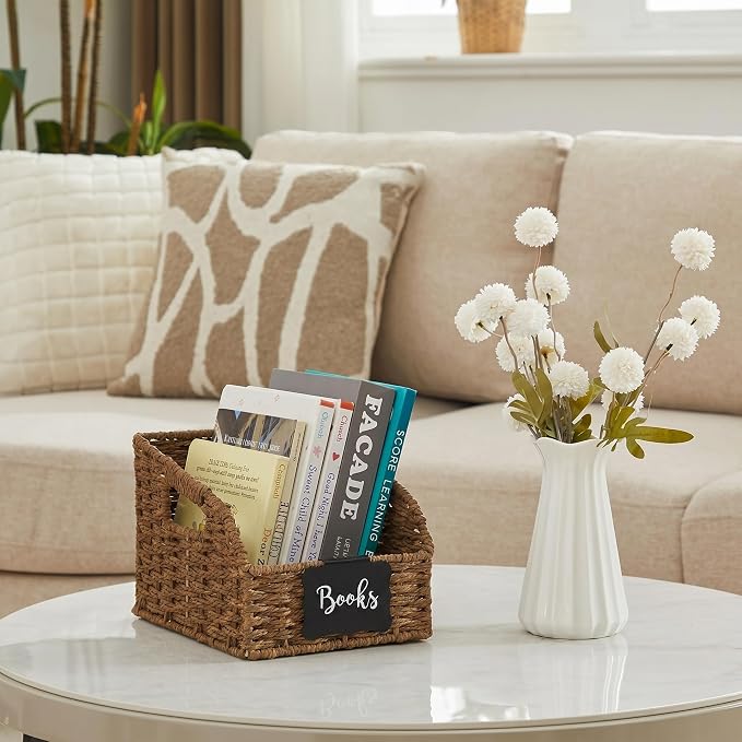 Wicker Baskets for Organizing, Pantry Baskets - Image 6
