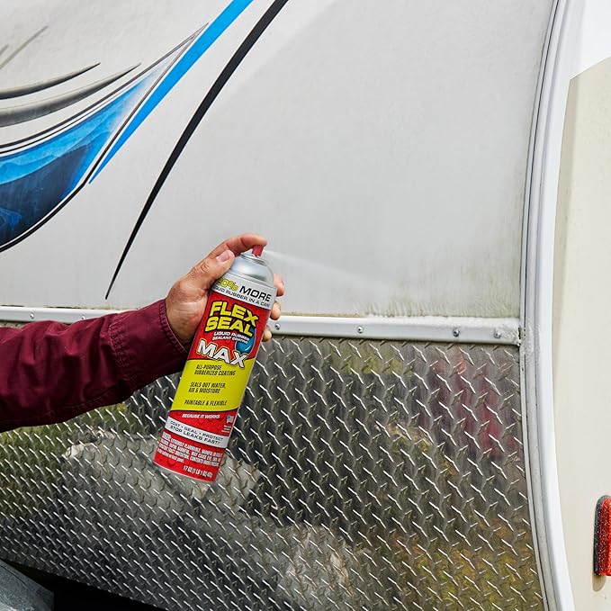 Flex Seal MAX, 17 oz, Stop Leaks Instantly, Waterproof Rubber Spray On Sealant - Image 5