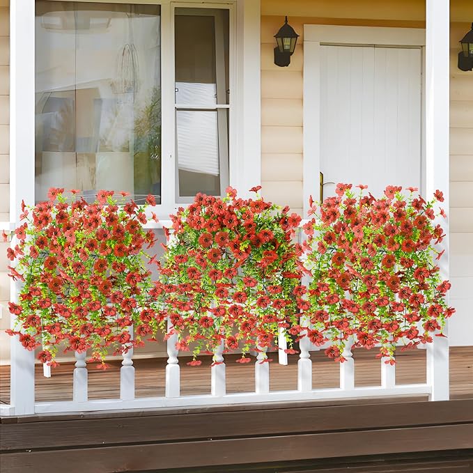 ZFProcess Artificial Hanging Flowers - Image 5