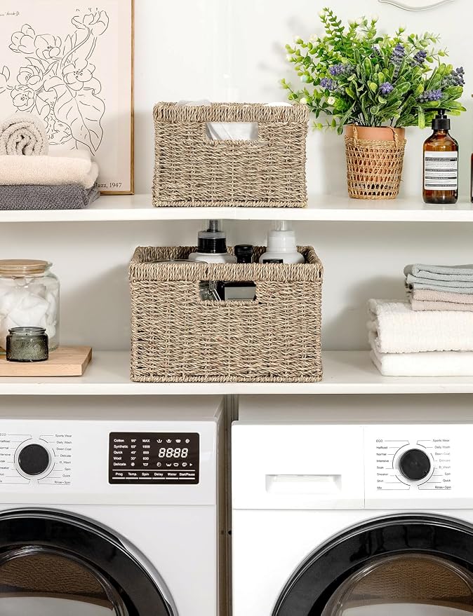 StorageWorks Wicker Storage Baskets - Image 6