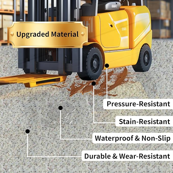 Epoxy Colored Sand Floor Paint, Leveling Epoxy, Wear-Resistant & Non-Slip - Image 6