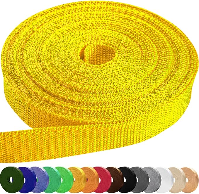 Webbing Strap, 3/4" to 2", 10-50 Yds, EDC gear, backpack repair and pet dog by TECEUM