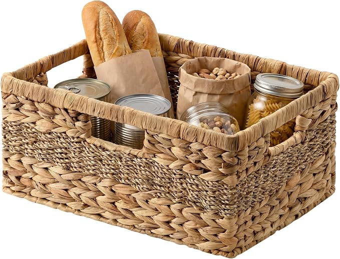 StorageWorks Large Wicker Baskets by StorageWorks
