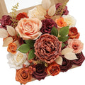 Serwalin 2PCS Artificial Flowers Orange Marigold Fall Flowers by Serwalin