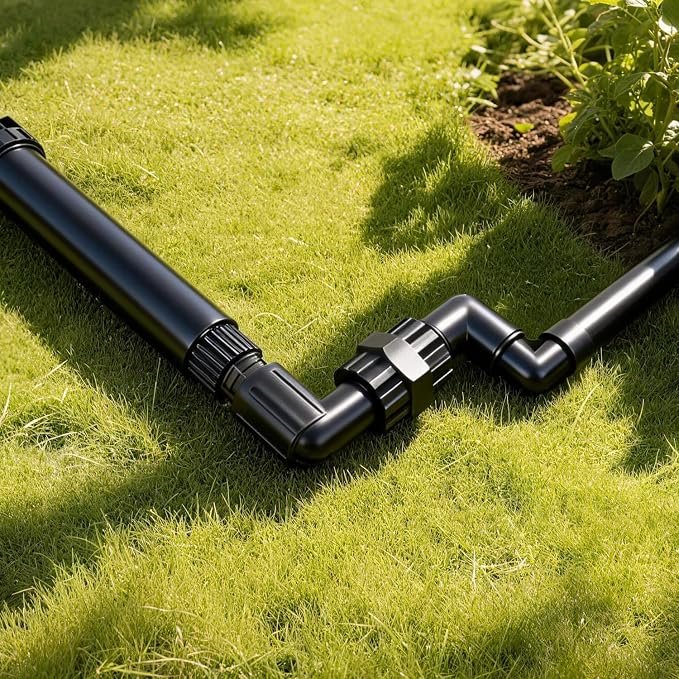 10 Pieces Double Male Pipe Thread Head Pipe Riser, Drip Irrigation 1/2 Inch x - Image 4