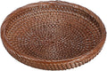 Hipiwe Small Key Basket Bowl for Entryway 7.6" Round Wicker Basket by Hipiwe