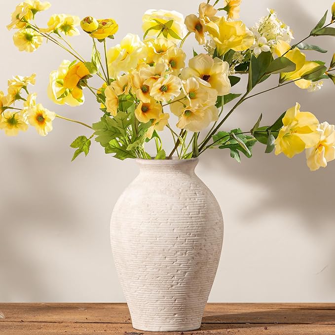 Vanselia Ceramic Flower Vase Home Decor - Image 5