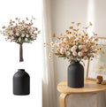 BLOSMON Beige Faux Flowers in Vase by Blosmon