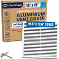 18x18 Aluminum Wall Ceiling Air Return Vent Cover HVAC Rustproof Grille by ACLAMINAIRE