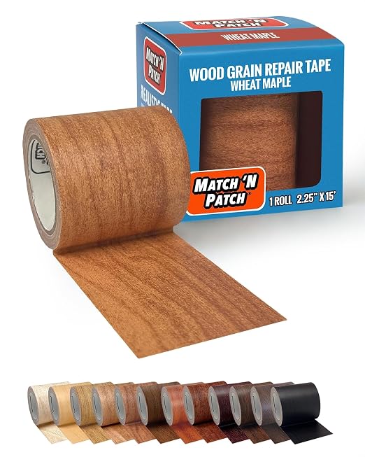 MATCH 'N PATCH Wood Grain Repair Tape by MatchNPatch