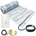 MAXKOSKO 100 sq ft Radiant Floor Heating System & Programmable Thermostat | by MAXKOSKO