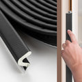 Door Weather Stripping, 40 FT V-Shaped Kerf Seal by RavinteHardware
