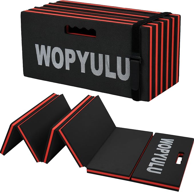 1.2" Thick Mechanic Mat for Working Under Car, 5 Fold Kneeling Pad for Work by Unknown