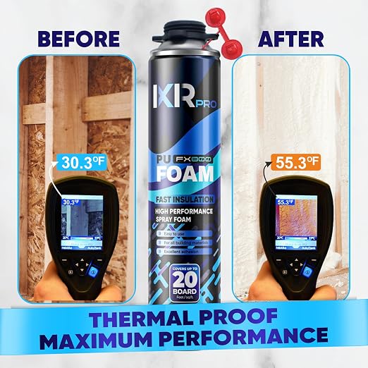 Spray Foam Insulation Kit, Expanding Foam Sealant Spray, 18 Pack x 26.46 oz | - Image 2