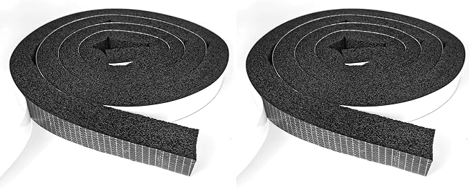 Topiverse Weather Stripping, Door Seal Strip, 1 in x 1 in x 6.5 Ft by Topiverse