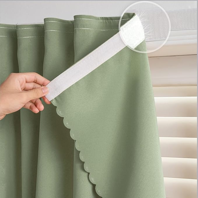Adhesive Curtain by gonnrly