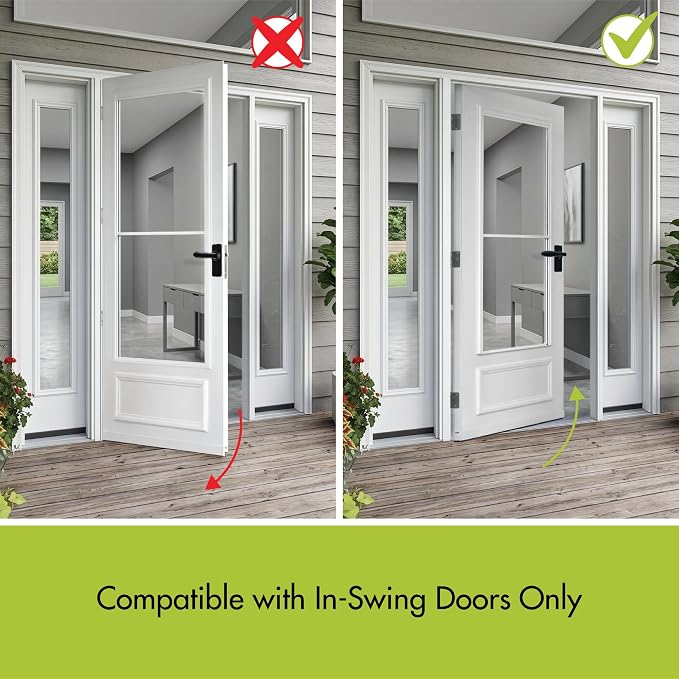Ideal Security in-Swinging Storm Door Handle Set – - Image 4