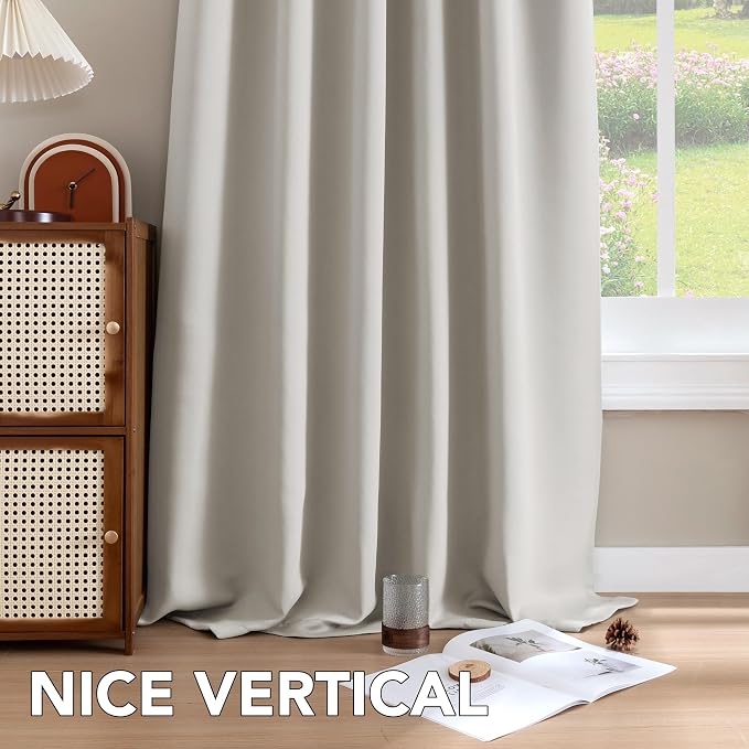 H.VERSAILTEX Back Tab Curtains 90 Inch Long - Image 8