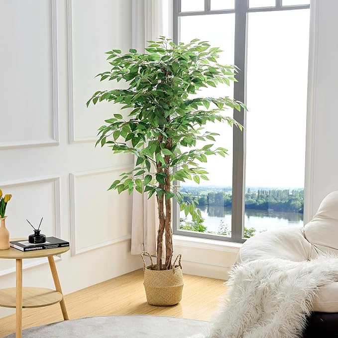 VECELO Artificial Ficus Tree by VECELO