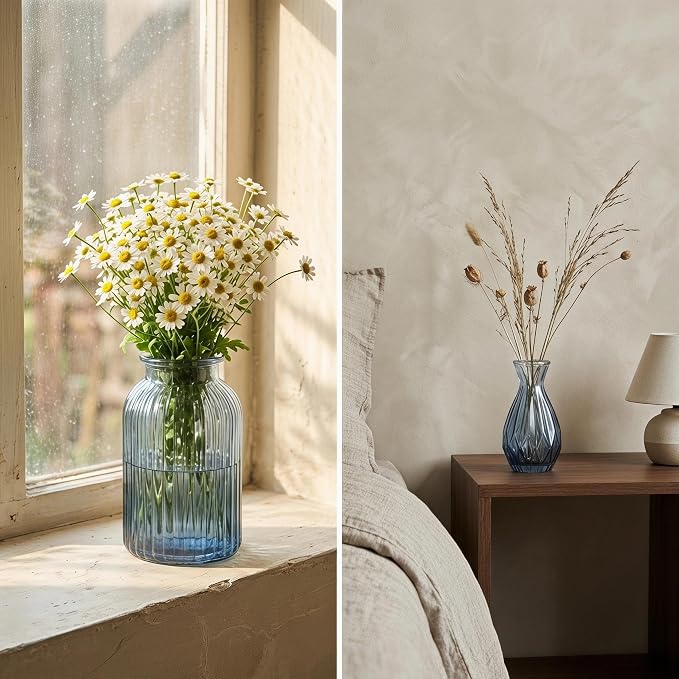 Mini Bud Vases Centerpieces for Tables, Small Flower Vases Suitable for - Image 5