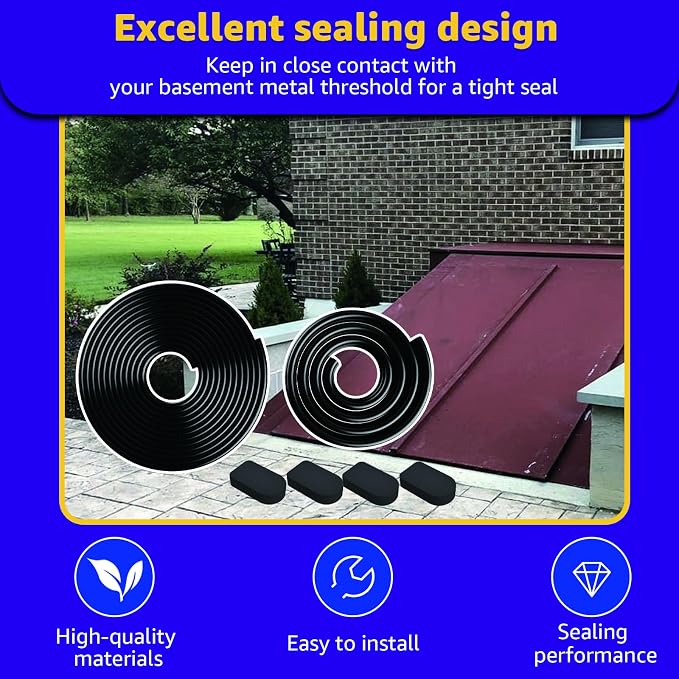 for Bilco Basement Door Weatherstrip Kit-for Bilco and Gordon Cellar Doors | 1 - Image 8