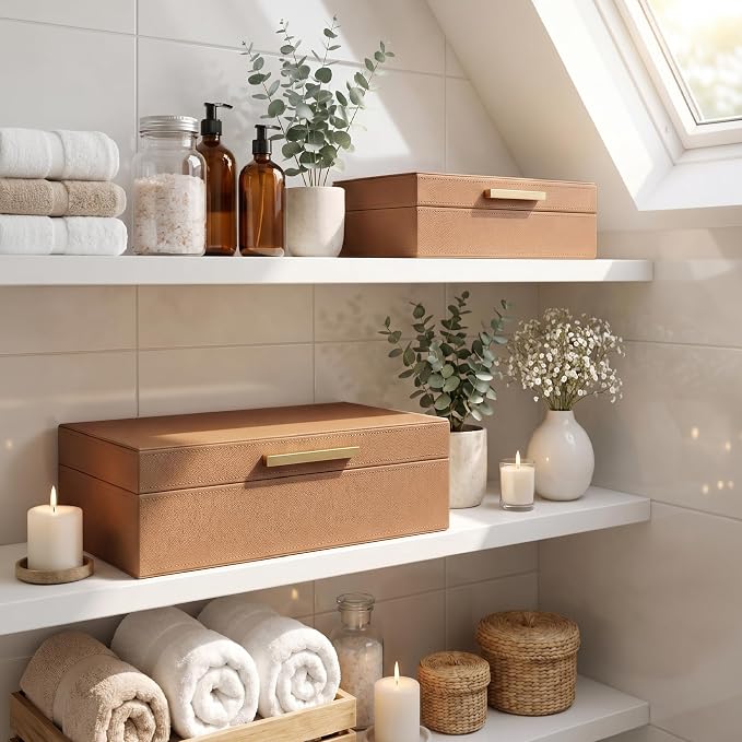 Decorative Storage Boxes with Lids - Image 9
