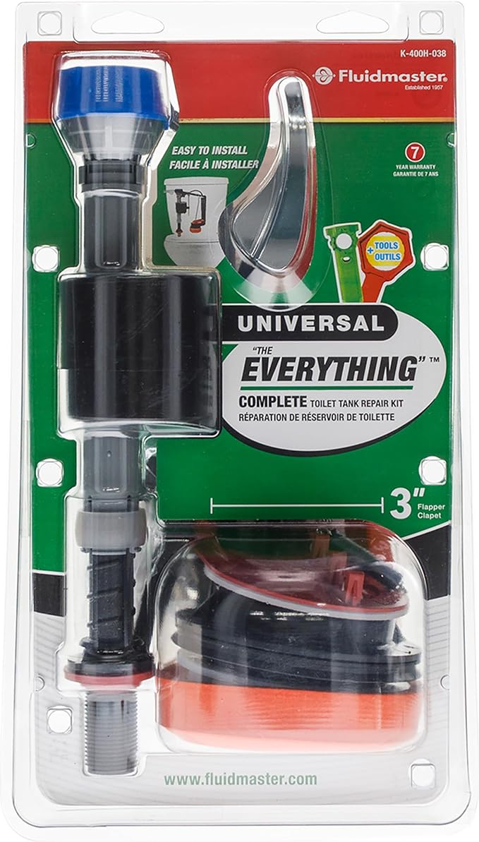 Fluidmaster PerforMAX 3-Inch Toilet Repair Kit, Complete Toilet Fix | Includes - Image 6