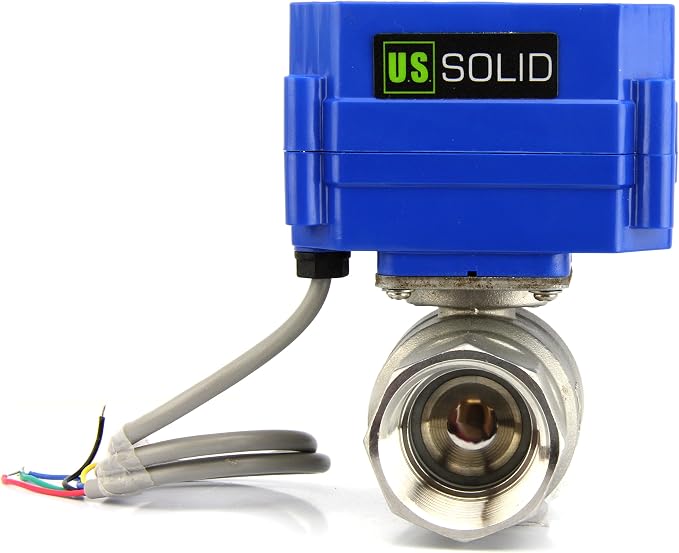 U.S. Solid 1" Motorized Ball Valve by USSolid