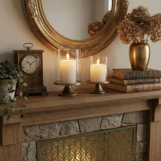 Set of 2 Hurricane Candle Holder Set - Image 7