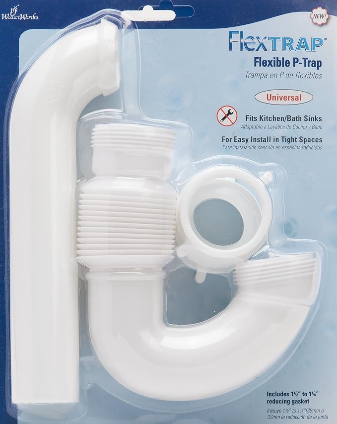 PF WaterWorks FlexTRAP Expandable and Flexible P-Trap - Image 2