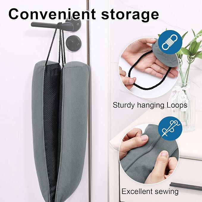 36 Inch Door Draft Stopper, Blocks Hot Cold Air - Image 8