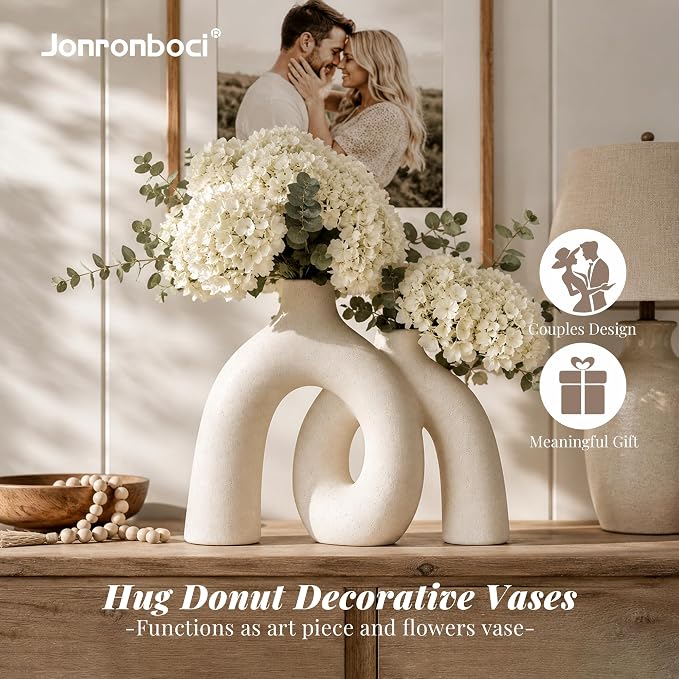 Hug Donut Decorative Vase Set - Image 2