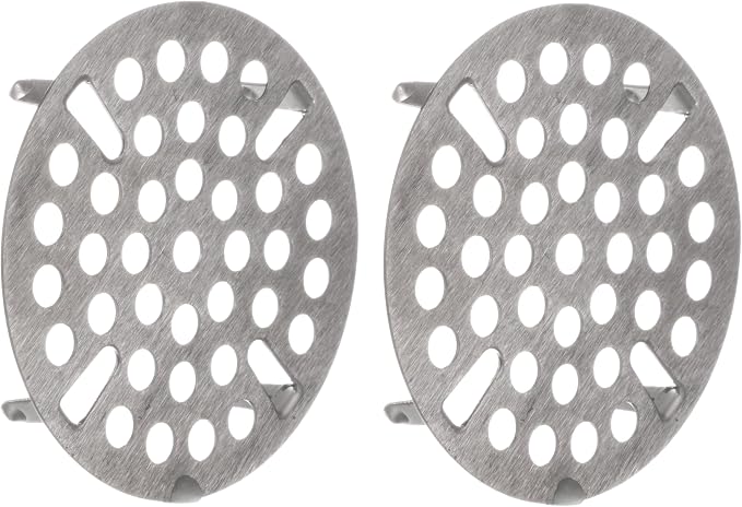 OCS Parts Set of Two 3-Inch Commercial Kitchen Sink Flat Strainers by OCSParts